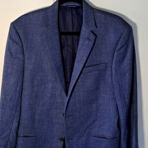 Ralph Lauren blue tag sports jacket suit sz 44l made for Dillards